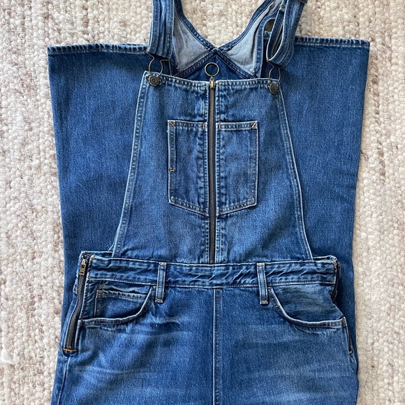 Levi's Zip Front Retro Denim Overalls - Picture 3 of 16